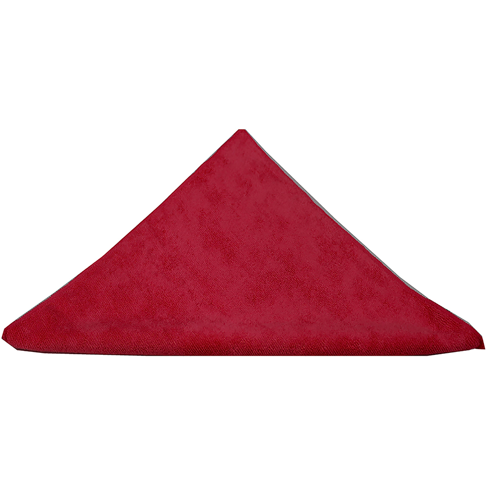 Image for CLEANLINK MICROFIBRE CLEANING CLOTH 400 X 400MM RED from PaperChase Office National