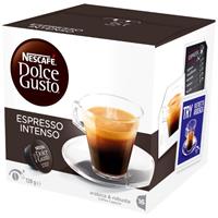 nescafe dolce gusto coffee capsules espresso intenso pack 16