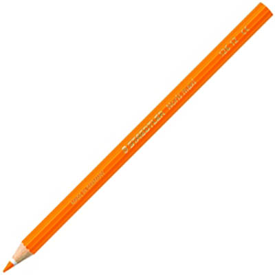 Image for STAEDTLER 126 NORIS CLUB MAXI LEARNER COLOURED PENCILS ORANGE PACK 12 from Surry Office National