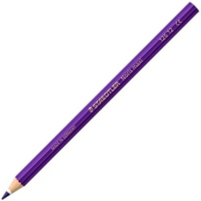 Image for STAEDTLER 126 NORIS CLUB MAXI LEARNER COLOURED PENCILS VIOLET PACK 12 from Chris Humphrey Office National