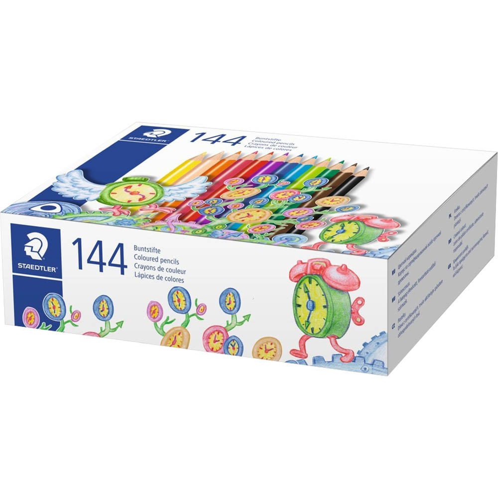 Image for STAEDTLER 1270 NORIS CLUB TRIANGULAR COLOURED PENCILS CLASS PACK 144 from OFFICE NATIONAL CANNING VALE