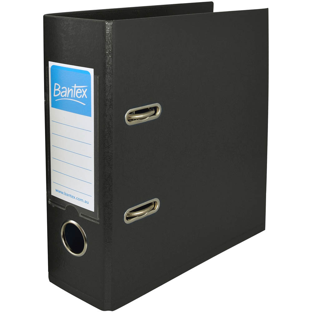 Image for BANTEX LEVER ARCH FILE 70MM A5 BLACK from Mackay Business Machines (MBM) Office National