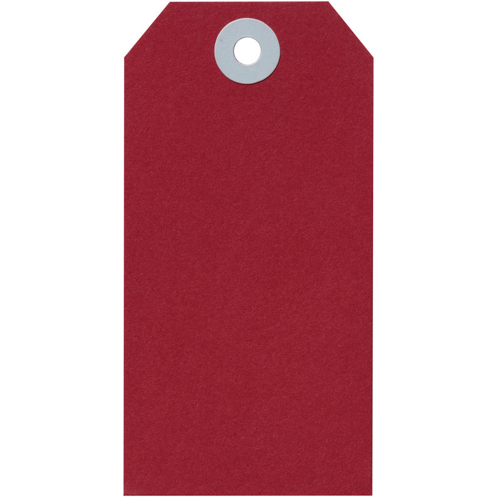 Image for AVERY 14551 SHIPPING TAG SIZE 4 108 X 54MM RED BOX 50 from Aztec Office National Melbourne