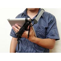 shintaro universal tablet or notebook lock and sling black/grey