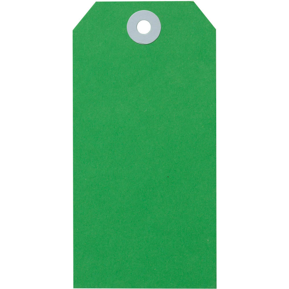 Image for AVERY 15130 SHIPPING TAG SIZE 5 120 X 60MM GREEN BOX 1000 from PaperChase Office National