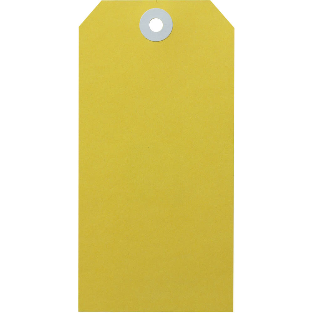 Image for AVERY 16140 SHIPPING TAG SIZE 6 134 X 67MM YELLOW BOX 1000 from Aztec Office National Melbourne