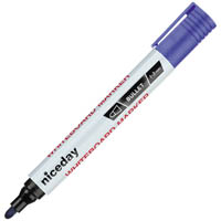 niceday whiteboard marker bullet tip 2.0mm blue