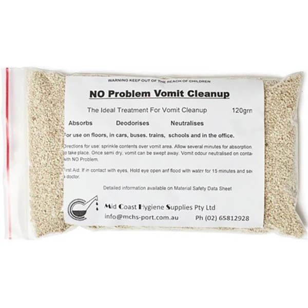 Image for NO PROBLEM VOMIT CLEANUP SMALL from Mackay Business Machines (MBM) Office National
