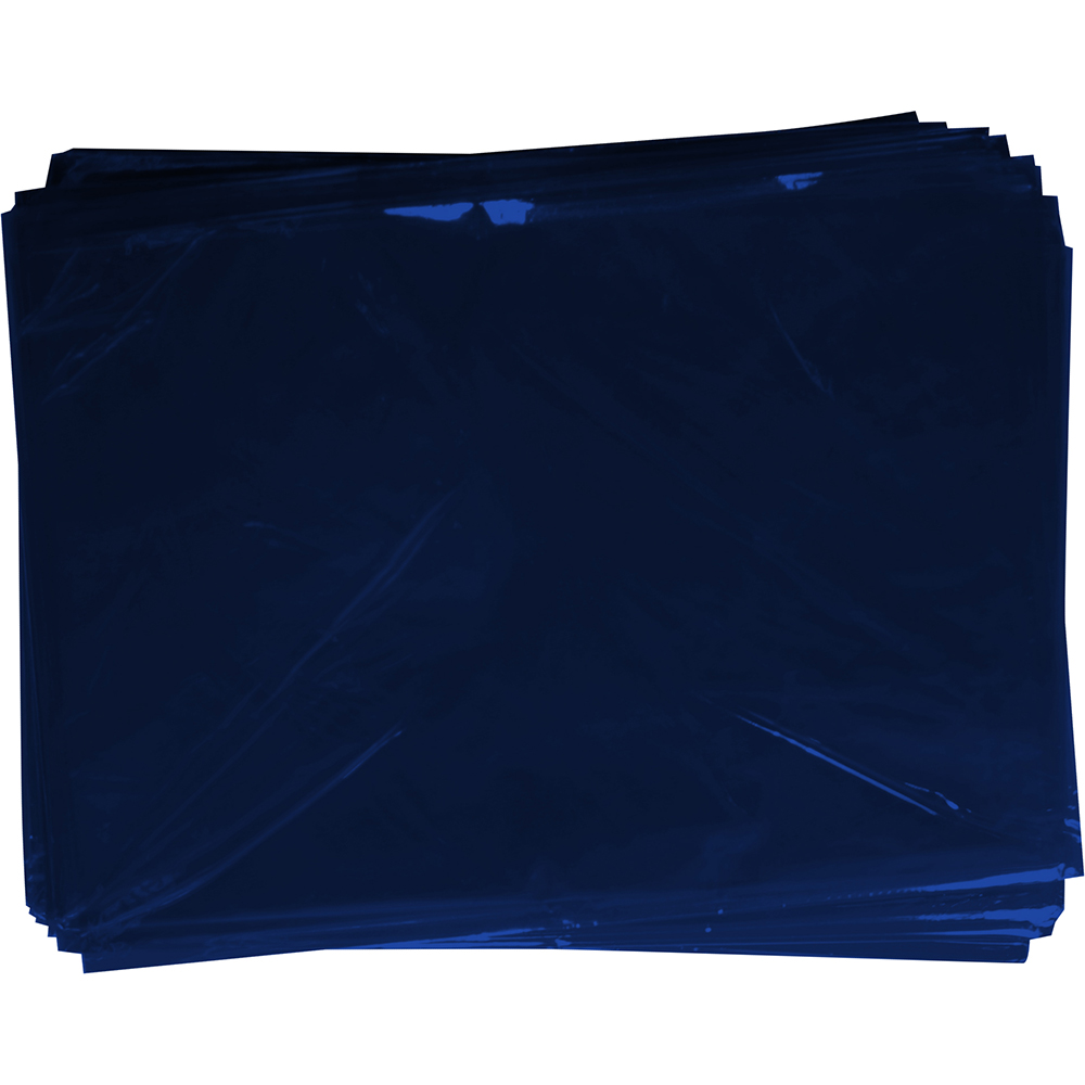 Image for RAINBOW CELLOPHANE 750MM X 1M DARK BLUE PACK 25 from OFFICE NATIONAL CANNING VALE