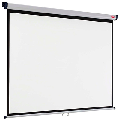 Image for NOBO PROJECTION SCREEN 16:10 WALL MOUNT 98 INCH 1750 X 1090MM WHITE from Office National Whyalla