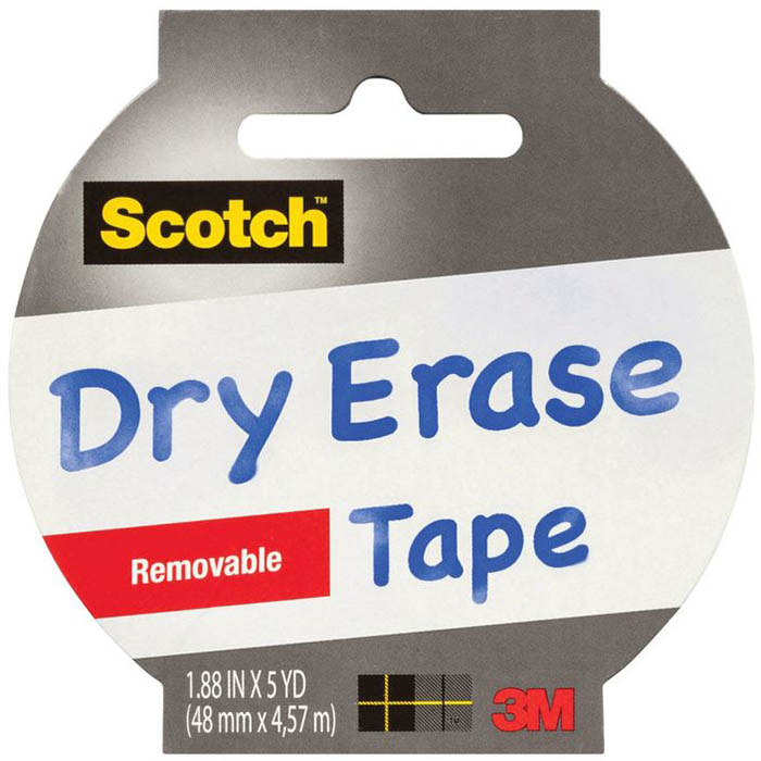 Image for SCOTCH DRY ERASE TAPE 48MM X 4.57M from Coffs Coast Office National