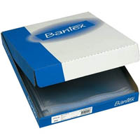 bantex copysafe document pocket a4 clear box 100
