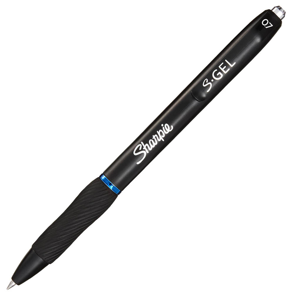 Image for SHARPIE S-GEL RETRACTABLE GEL INK PEN 0.7MM BLUE from Coastal Office National