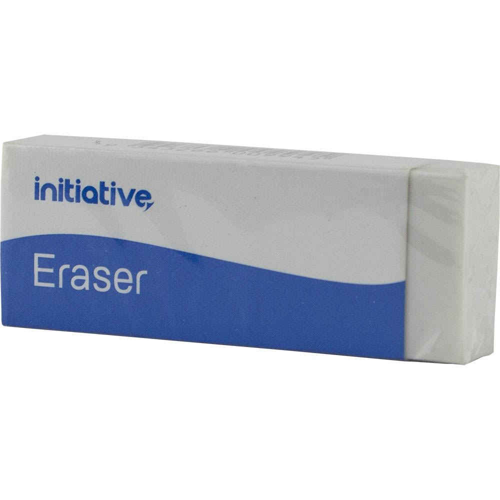 Image for INITIATIVE ERASER PVC FREE LARGE WHITE from Officebarn Office National