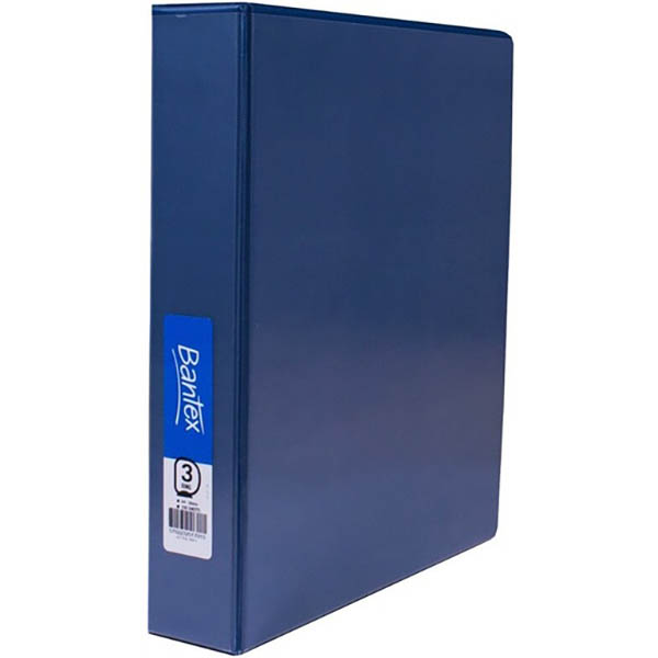 Image for BANTEX INSERT RING BINDER PP 3D 50MM A4 BLUE from Office National Whyalla