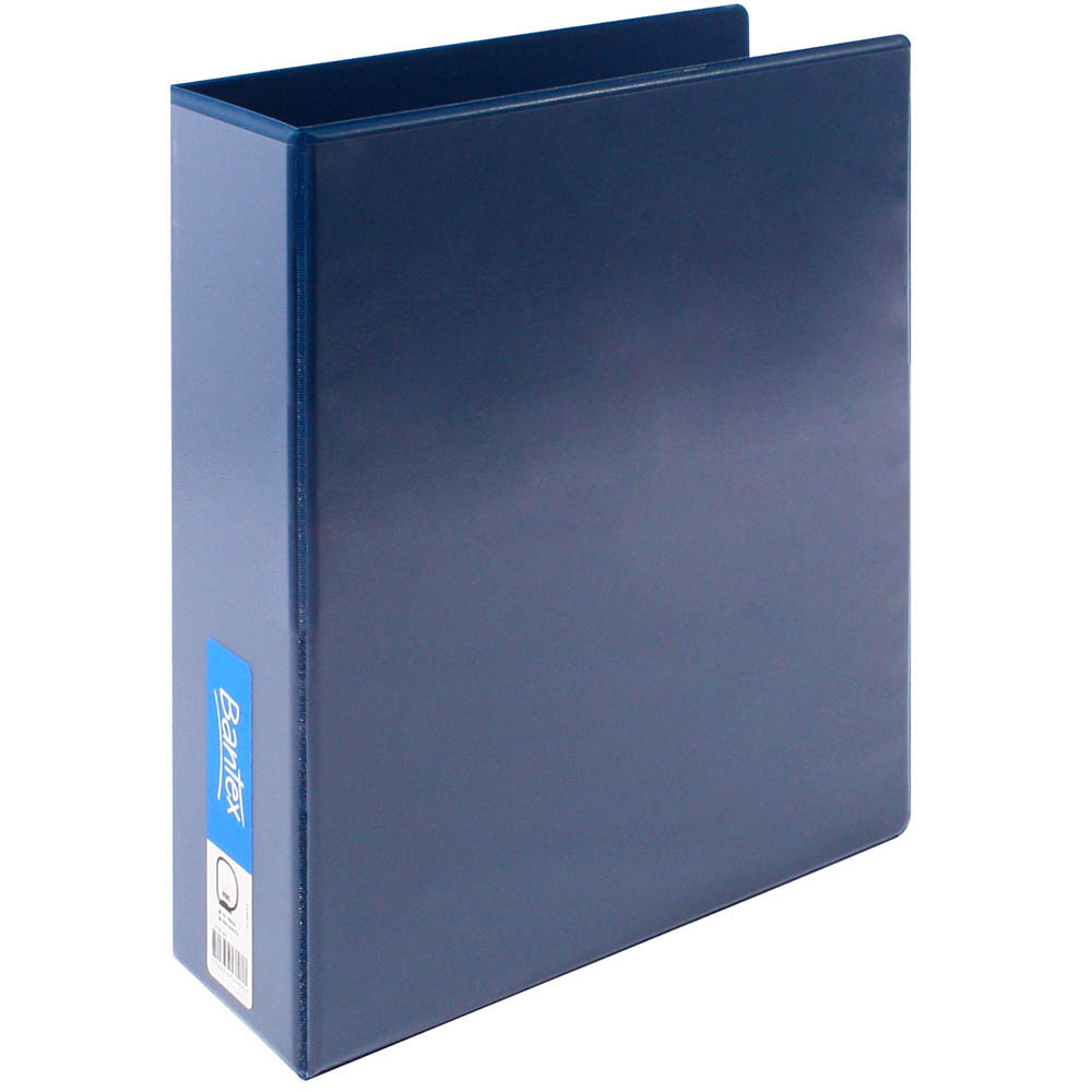 Image for BANTEX INSERT RING BINDER 4D 65MM A4 BLUE from Discount Office National