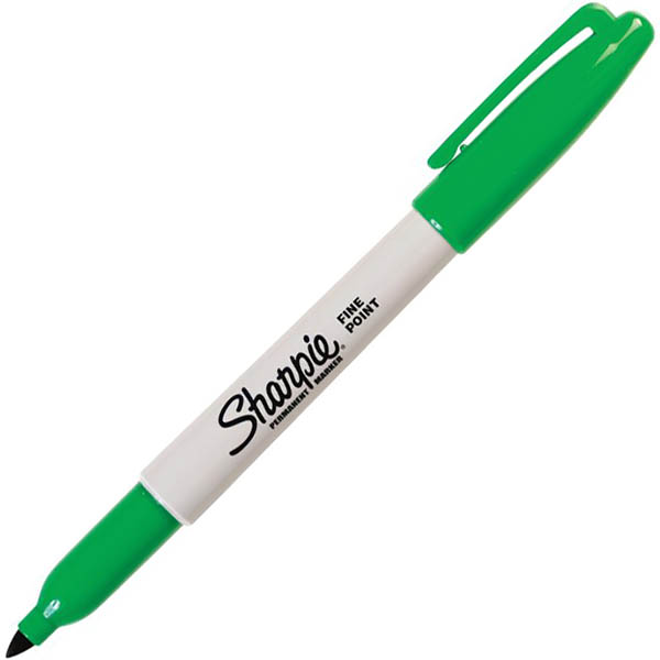 Image for SHARPIE PERMANENT MARKER BULLET FINE 1.0MM GREEN from Mackay Business Machines (MBM) Office National