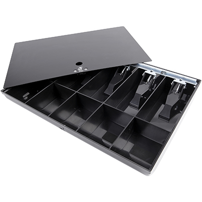 Image for ESSELTE CASH TRAY 10 COMPARTMENT BLACK from Two Bays Office National