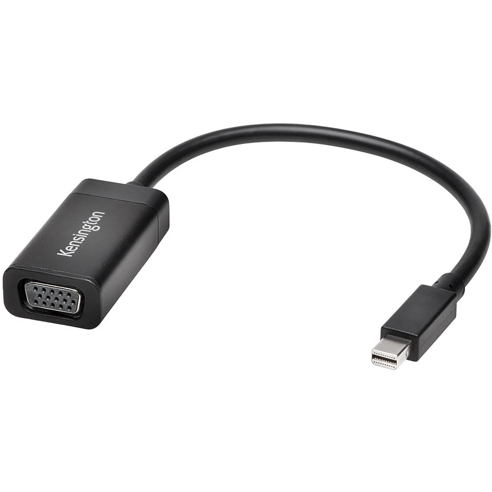 Image for KENSINGTON VM1000 MINI DISPLAYPORT ADAPTER TO VGA HD VIDEO from Two Bays Office National