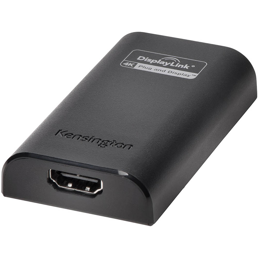 Image for KENSINGTON VU4000 4K VIDEO ADAPTER USB 3-HDMI from Two Bays Office National