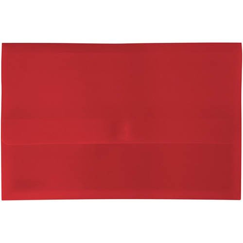 Image for BEAUTONE POLYDOC DOCUMENT WALLET FOOLSCAP RED from Discount Office National