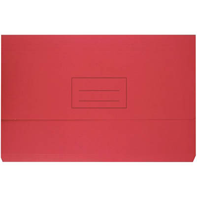 Image for BANTEX DOCUMENT WALLET 230GSM FOOLSCAP RED from Angletons Office National