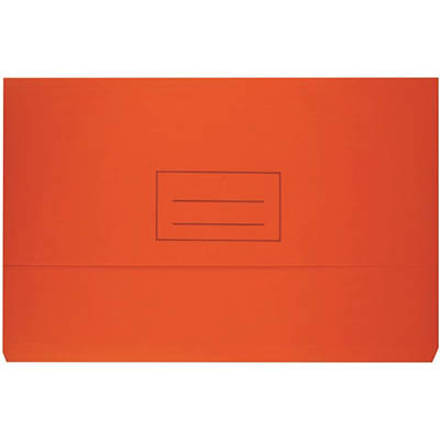 Image for BANTEX DOCUMENT WALLET 230GSM FOOLSCAP ORANGE from Chris Humphrey Office National