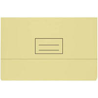 bantex document wallet 230gsm foolscap beige