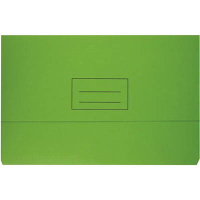 Image for BANTEX DOCUMENT WALLET 230GSM FOOLSCAP LIGHT GREEN from Mackay Business Machines (MBM) Office National