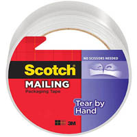 scotch 3842 packaging tape tear by hand 48mm x 35m clear