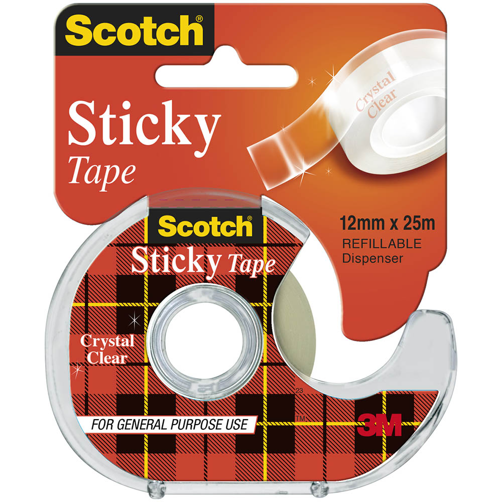 Image for SCOTCH 502 STICKY TAPE 12MM X 25M HANGSELL from Express Office National