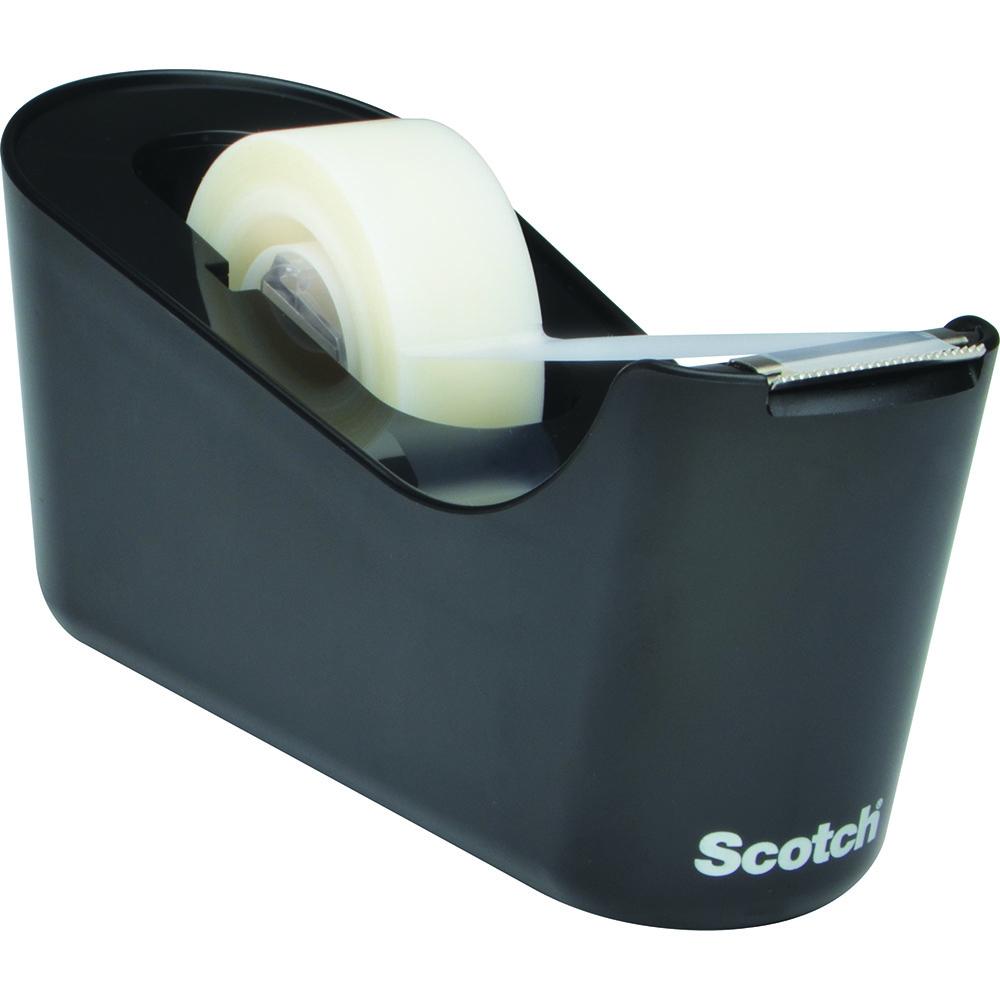 Image for SCOTCH C18 DESKTOP TAPE DISPENSER BLACK from Office National Whyalla