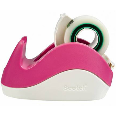 Image for SCOTCH C29 DISPENSER RABBIT WITH ONE ROLL MAGIC TAPE 19MM X 15M PINK from Express Office National