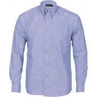 dnc business shirt polyester cotton long sleeve chambray