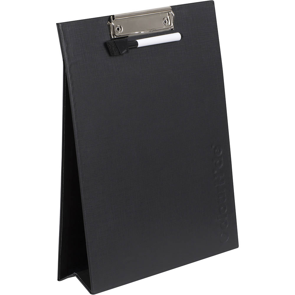 Image for COLOURHIDE MY STAND-UP CLIPBOARD/WHITEBOARD A4 BLACK from OFFICE NATIONAL CANNING VALE