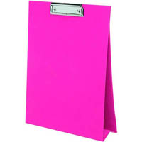 colourhide my stand-up clipboard/whiteboard a4 pink