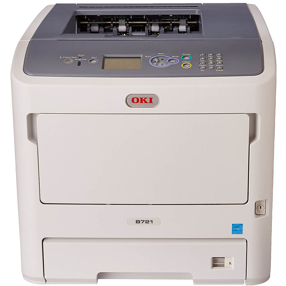 Image for OKI B721DN MONO LASER PRINTER A4 from Two Bays Office National