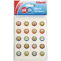 quikstik merit stickers expressions 13mm pack 200