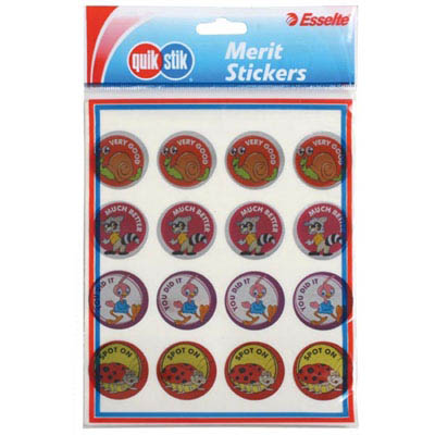 Image for QUIKSTIK MERIT STICKERS RECOGNITION 30MM PACK 112 from OFFICE NATIONAL CANNING VALE