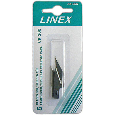 Image for LINEX SK200 REPLACEMENT BLADE SILVER PACK 5 from Pirie Office National