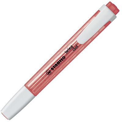Image for STABILO SWING COOL HIGHLIGHTER CHISEL RED from Office National Balcatta
