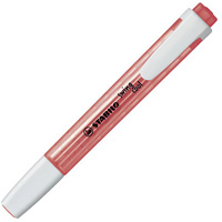 stabilo swing cool highlighter chisel red