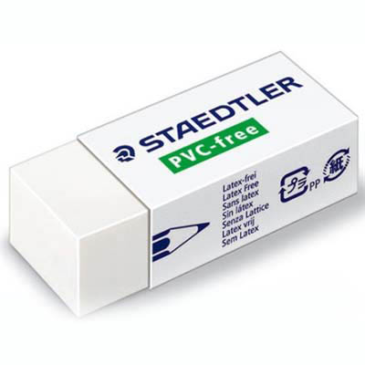 Image for STAEDTLER 525 ERASER PVC FREE MEDIUM from OFFICE NATIONAL CANNING VALE