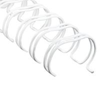 fellowes wire binding comb 34 loop 12.7mm a4 white pack 100