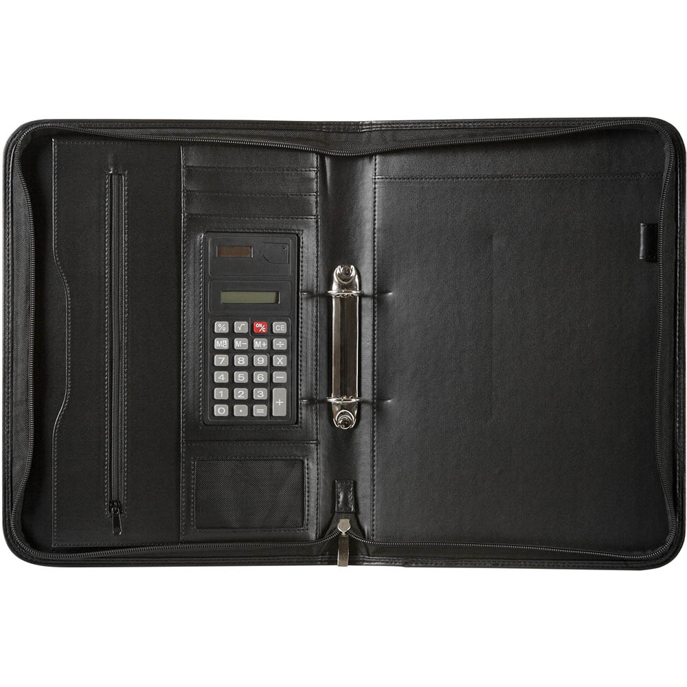Image for SPIRAX ZIPPERED COMPENDIUM 2 RING A4 BLACK from Aztec Office National