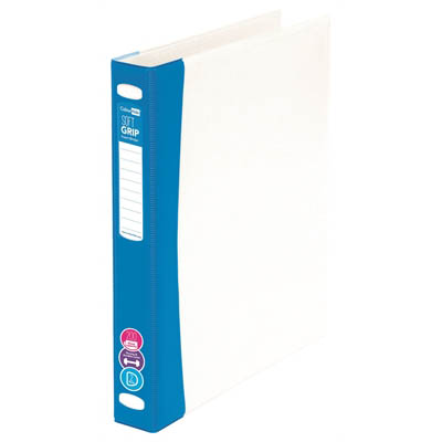 Image for COLOURHIDE SOFT GRIP INSERT RING BINDER 2D 25MM A4 BLUE from Express Office National