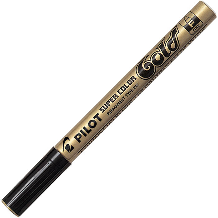 Image for PILOT SC-G PERMANENT METYALIC MARKER 1.0MM GOLD from PaperChase Office National