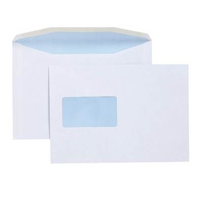 Image for CUMBERLAND ENVELOPES WINDOW SECRETIVE MAILER LICK AND STICK 162 X 229MM WHITE BOX 500 from Mackay Business Machines (MBM) Office National