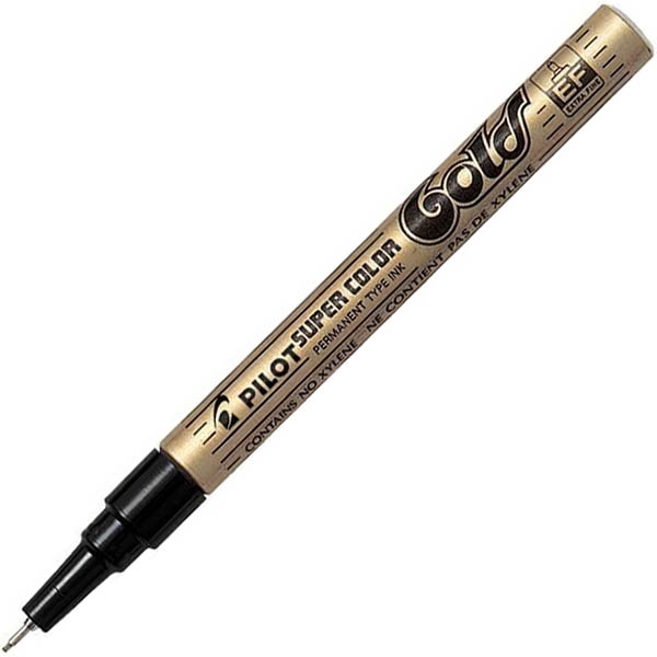 Image for PILOT SC-G PERMANENT METYALIC MARKER 0.5MM GOLD from Aztec Office National Melbourne