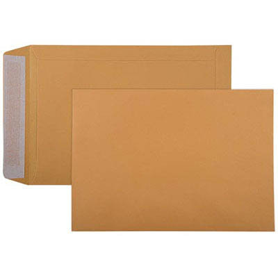 Image for CUMBERLAND B5 ENVELOPES POCKET PLAINFACE STRIP SEAL 85GSM 250 X 176MM GOLD BOX 250 from PaperChase Office National
